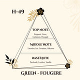 MARTIN LION H49 - GENTLE BOY EAU DE PARFUM 50ML | GREEN - FOUGERE