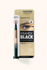 Absolute New York Insanely Black Firm Felt Tip Liner