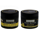 Σετ απολέπισης & ενυδάτωσης - Περιποίηση επιδερμίδας σώματος Donna Valente Body Scrub 250g & Body Butter 210ml - 2προϊόντα