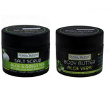 Σετ απολέπισης & ενυδάτωσης - Περιποίηση επιδερμίδας σώματος Donna Valente Body Scrub 250g & Body Butter 210ml - 2προϊόντα