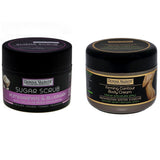 Pomegranate & Blueberry Sugar Scrub (Anticellulite Body Exfoliator/Πήλιγκ ζάχαρης με ρόδι & μύρτιλο) & Firming Contour Body Cream (Ανορθωτική κρέμα σύσφιξης με εντατική αντικυτταριτιδική δράση) Donna Valente Set Άμεσης Σύσφιξης και Αντικυτταριτιδικής Δράσης