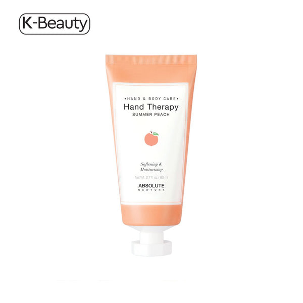 Absolute New York Summer Peach Hand Therapy moisturizing and repairing hand lotion 2.7 fl. oz / 79.85 mL