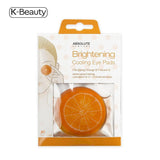 Absolute New York Orange Cooling Eye Pads - 8 Pairs, 1.6 oz / 45.36 g
