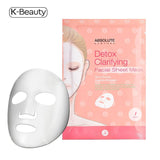 Absolute New York Detox Clarifying Facial Sheet Mask - 1 Pair, 0.8 oz / 22.68 g