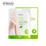 Absolute New York Green Tea Soothing & Calming Repair & Care Hand Mask - 1 Pair, 0.8 oz / 22.68 g