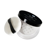 Absolute New York Skin Glow (Holo) - translucent, loose powder with opalescent blue micro-shimmer for an ethereal highlight. Packaged in a sifter jar with an included power puff. Best suited for all skin tones.