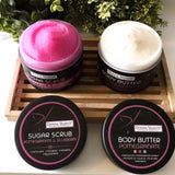 Σετ απολέπισης & ενυδάτωσης - Περιποίηση επιδερμίδας σώματος Donna Valente Body Scrub 250g & Body Butter 210ml - 2προϊόντα