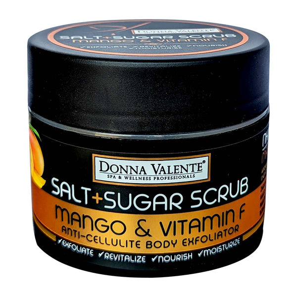 Donna Valente Salt & Sugar Body Scrub - Mango & Vitamin F - 250g