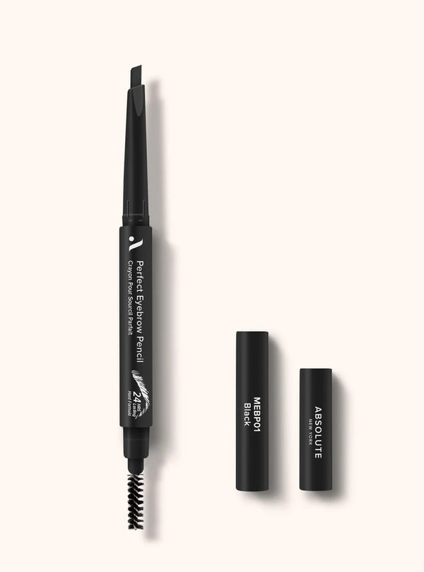 Absolute New York Perfect EyeBrow Pencil - Διπλό μολύβι σχηματισμού φρυδιών με σκληρή υφή