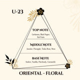 MARTIN LION U23 - 24 ARABIAN OUD EAU DE PARFUM 50ML | ORIENTAL - FLORAL