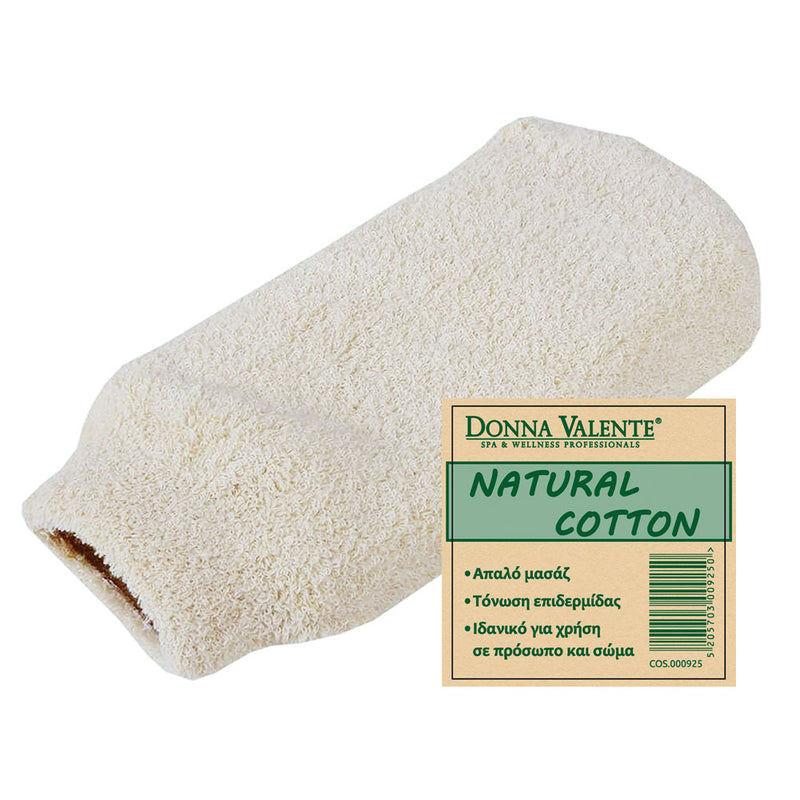 DONNA VALENTE Γάντι Μπάνιου / 100% Natural Cotton 1τμχ