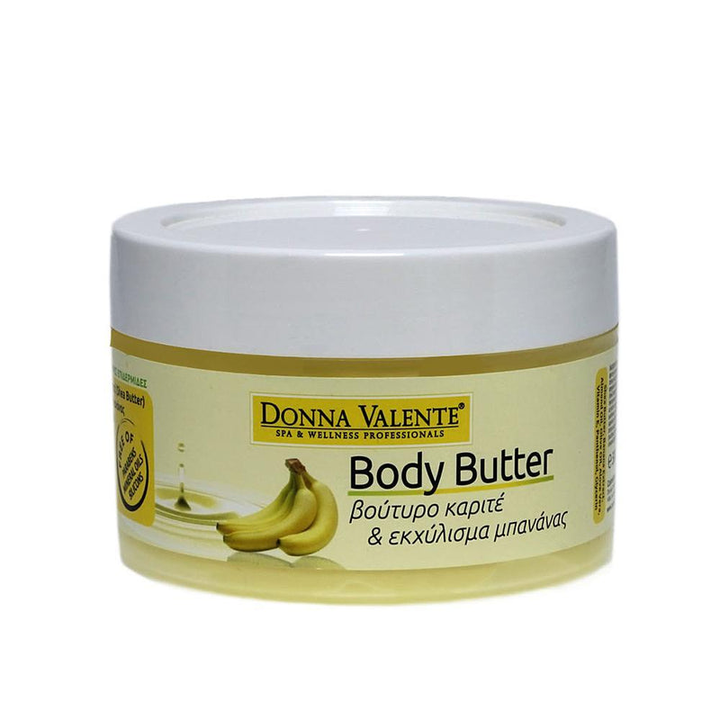 Donna Valente Body Butter karite Shea Butter & Banana Extract - 500ml