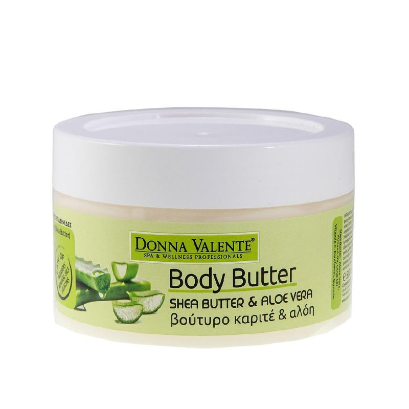 Donna Valente Body Butter - Shea Butter & Aloe Vera Extract - 500ml