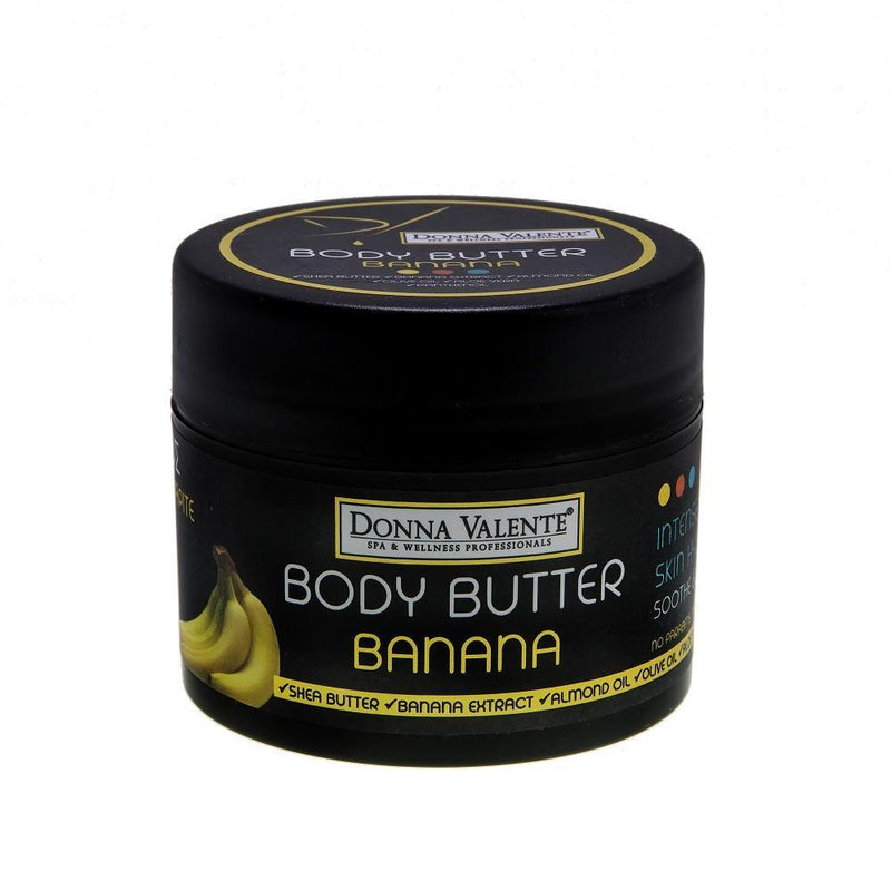 Donna Valente Body Butter karite Shea Butter & Banana Extract - 210ml