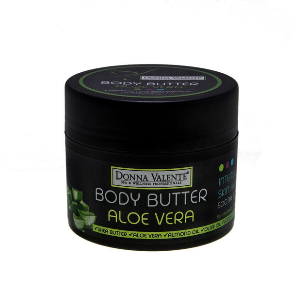 Donna Valente Body Butter - Shea Butter & Aloe Vera Extract - 210ml