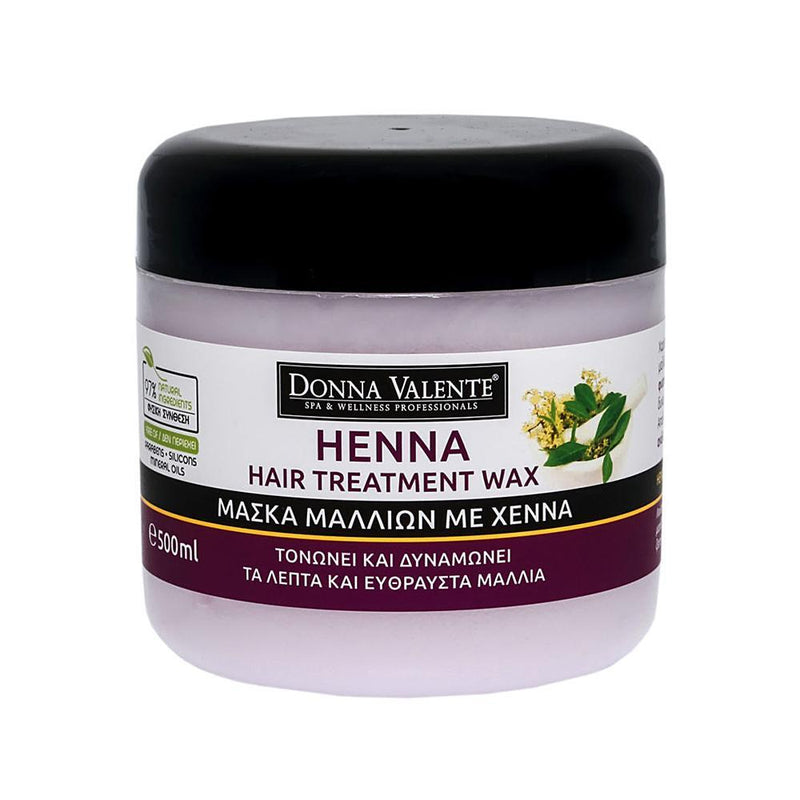 Donna Valente Henna Hair Treatment Wax - 500ml