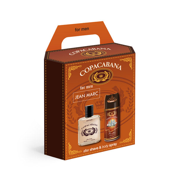 Copacabana Giftset After Shave 100ml & Bodyspray 150ml  - ανδρικό set με After Shave & Body Spray