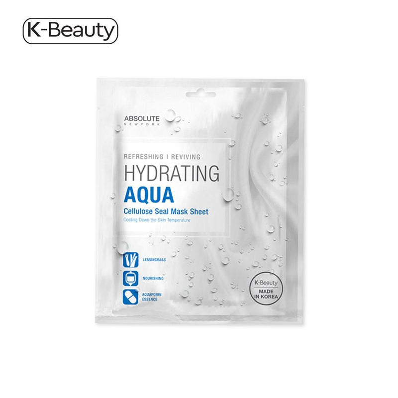 Absolute New York Aqua Hydrating Mask - 1 Pair, 0.1 oz / 2.83 g
