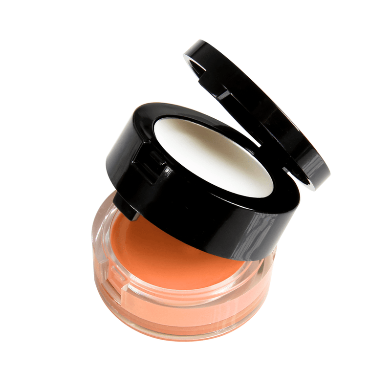 2-in-1 Lip Spa orange sugar lip scrub and translucent lip balm with a mirror. For a hydrated, plush pout!