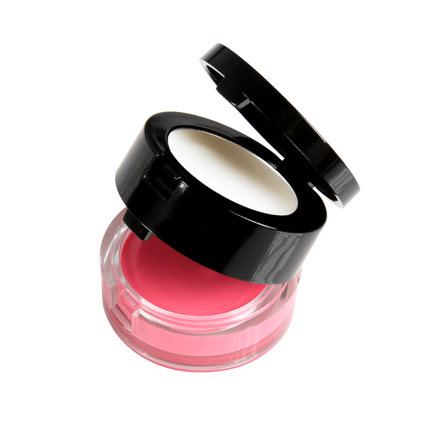 2-in-1 Lip Spa pink sugar lip scrub and translucent lip balm with a mirror. For a hydrated, plush pout!