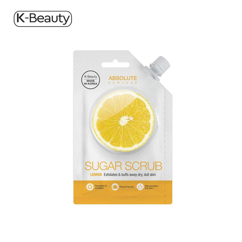 Absolute New York Lemon Sugar Scrub Spout Mask - 1 Pair, 0.882 fl. oz / 26.08 mL